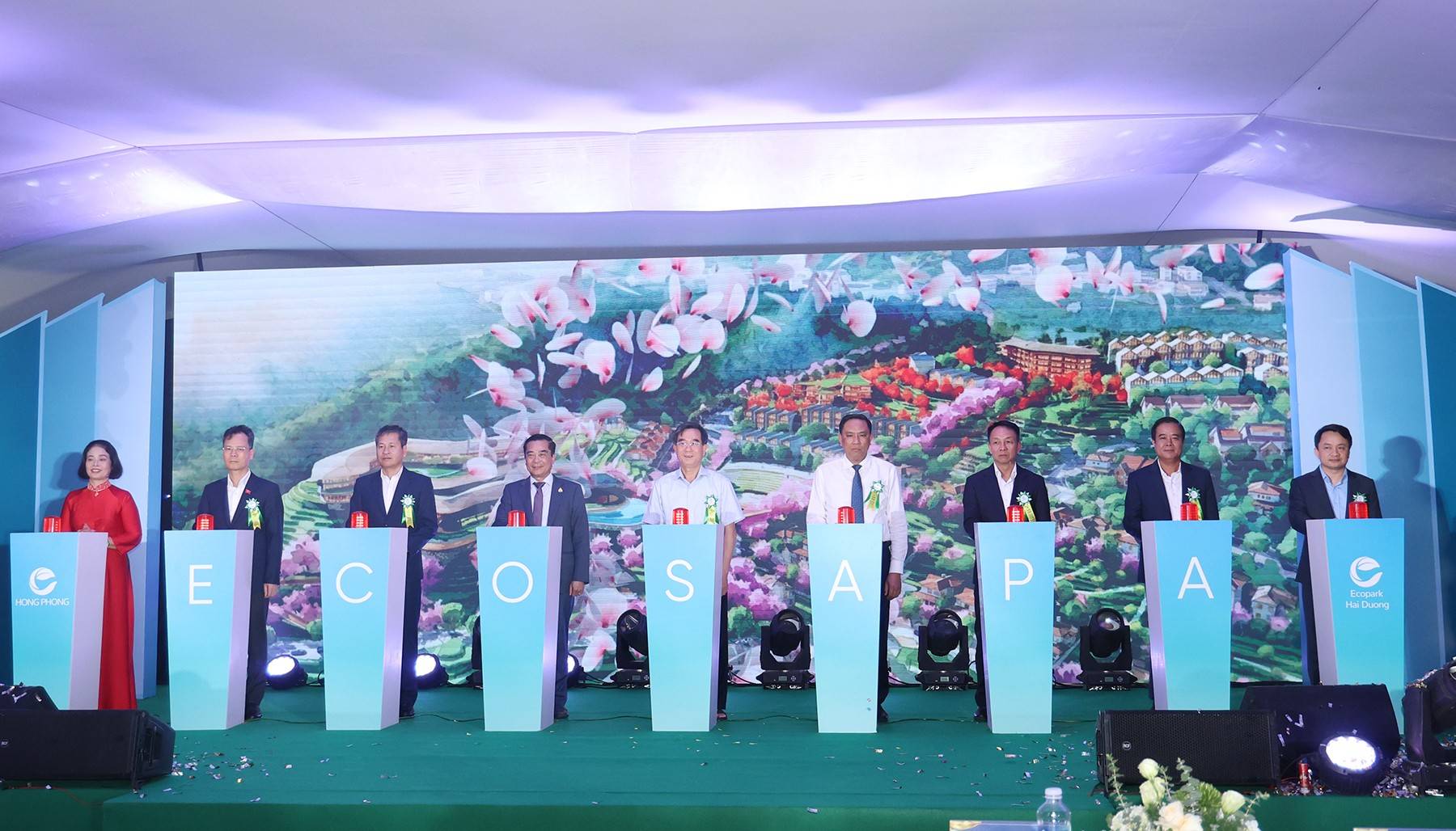 Lào Cai: Khởi công Khu đô thị sinh thái Đồi chè Ô Quý Hồ EcoSapa hơn 2.400 tỷ đồng