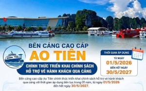 Quảng Ninh: Cảng Ao Tiên miễn, giảm vé cho người dân Vân Đồn – Cô Tô