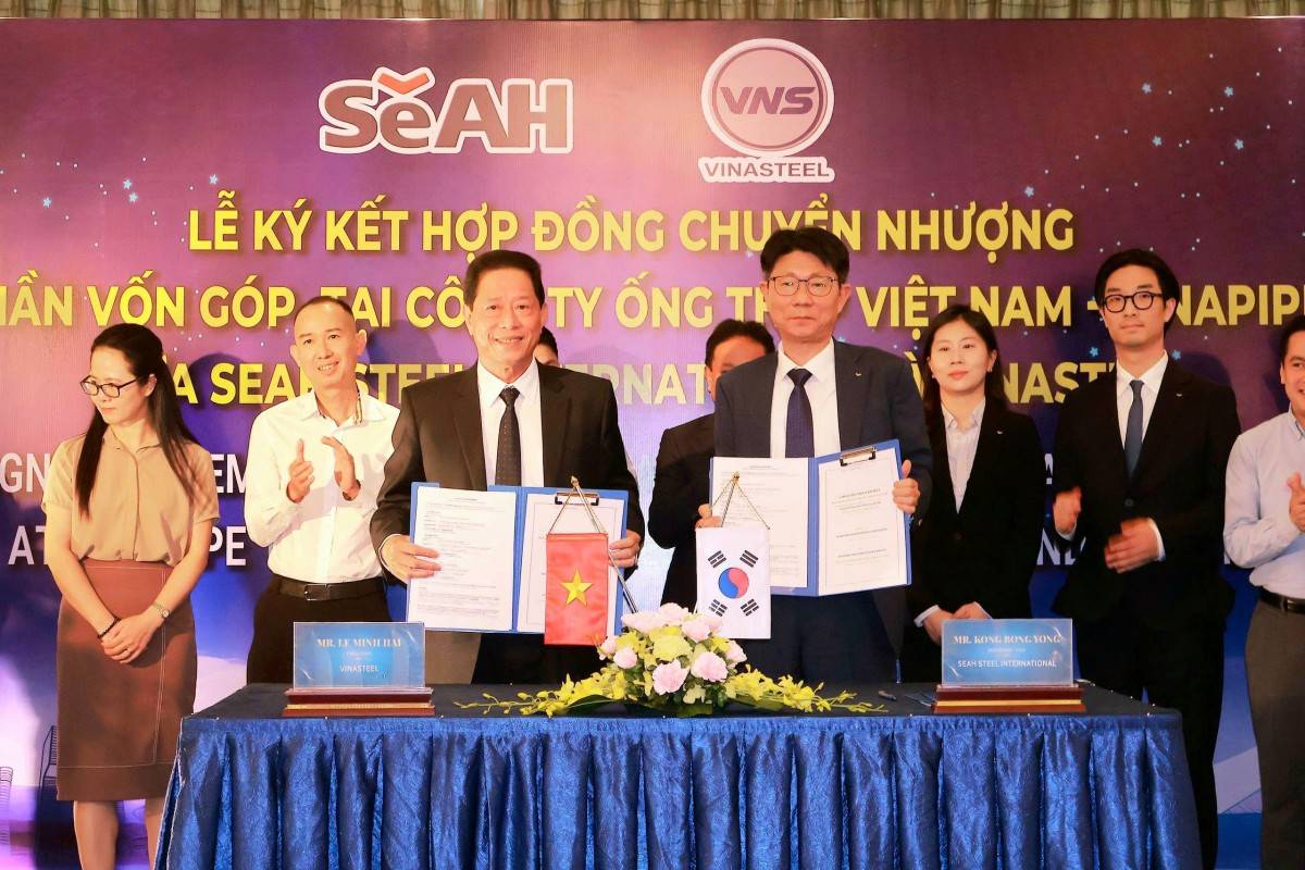 Thương vụ lớn ngành thép: Vinasteel chính thức tiếp quản vốn tại Vinapipe