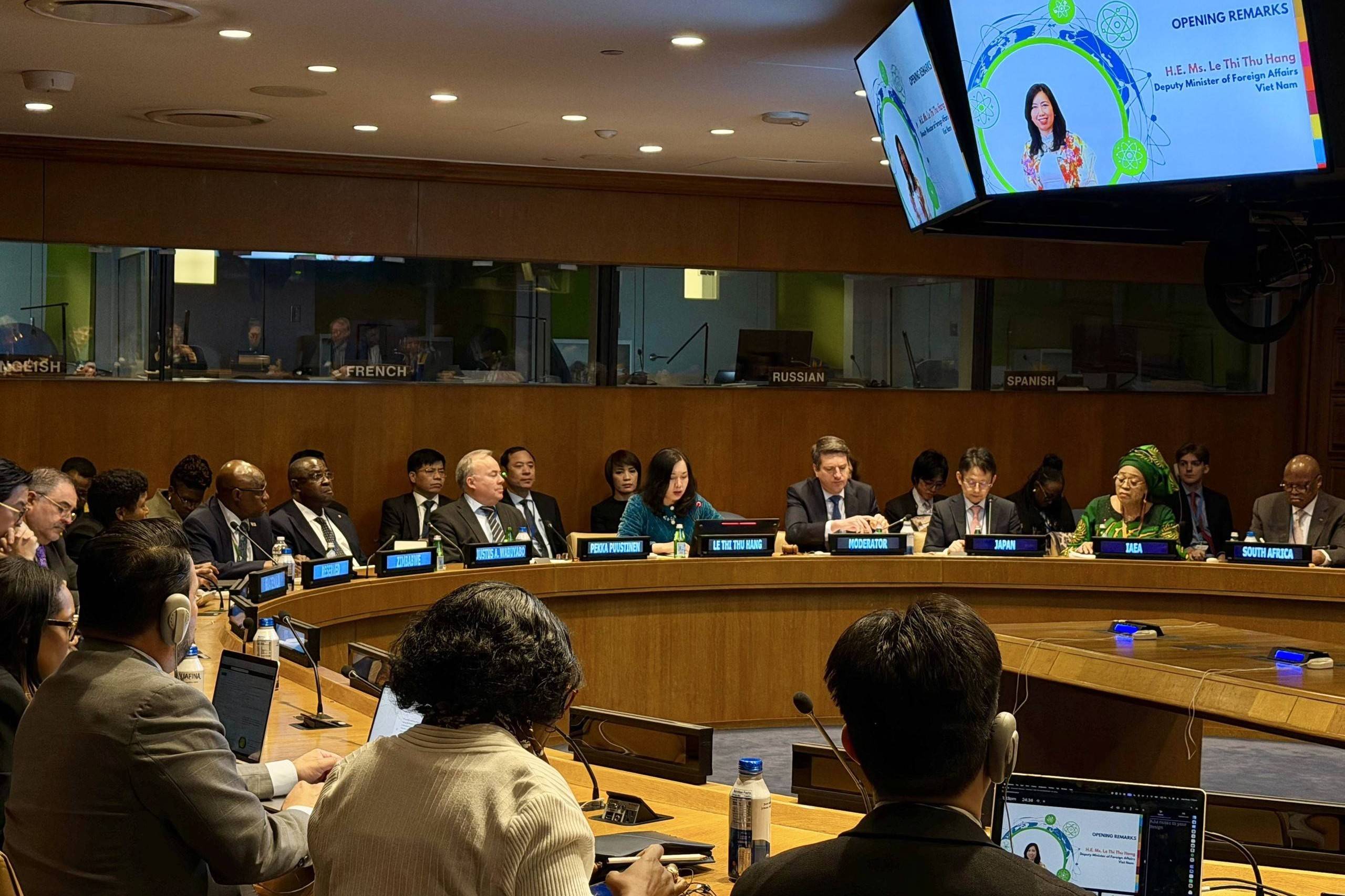 Việt Nam thúc đẩy hợp tác toàn cầu về năng lượng hạt nhân