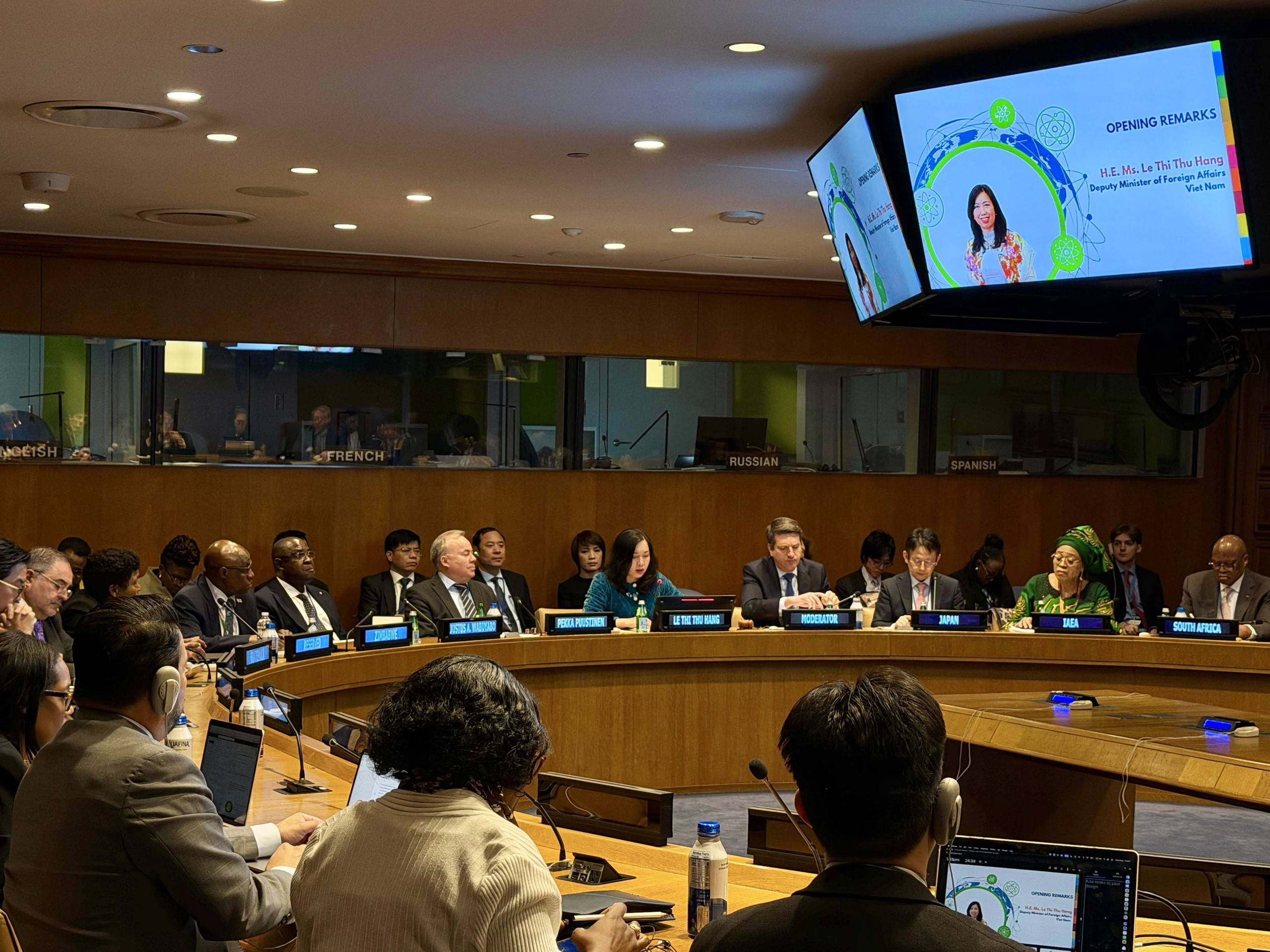 Việt Nam thúc đẩy hợp tác toàn cầu về năng lượng hạt nhân