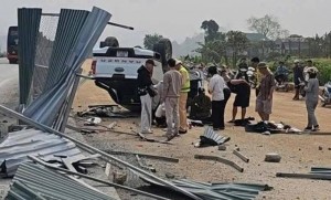 Cảnh báo mất an toàn trên tuyến thi công mở rộng cao tốc Nội Bài - Lào Cai