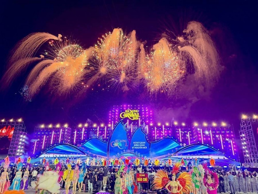 Carnaval Hạ Long 2026: Khi kỳ quan thức giấc trong đại tiệc ánh sáng và cảm xúc
