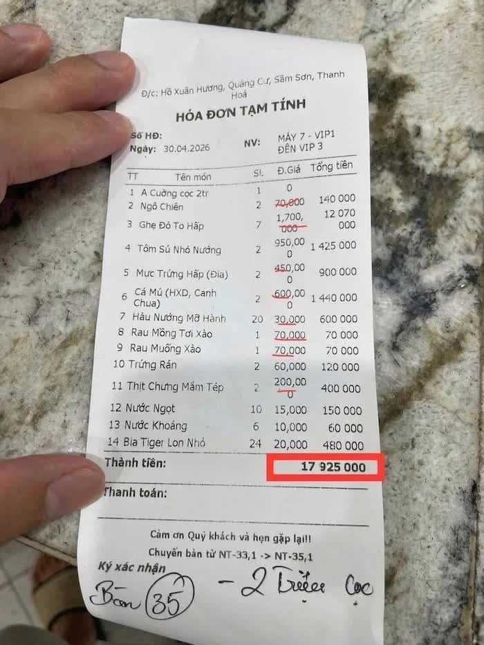 Từ vụ hóa đơn 18 triệu ở Sầm Sơn đến trách nhiệm dùng mạng xã hội