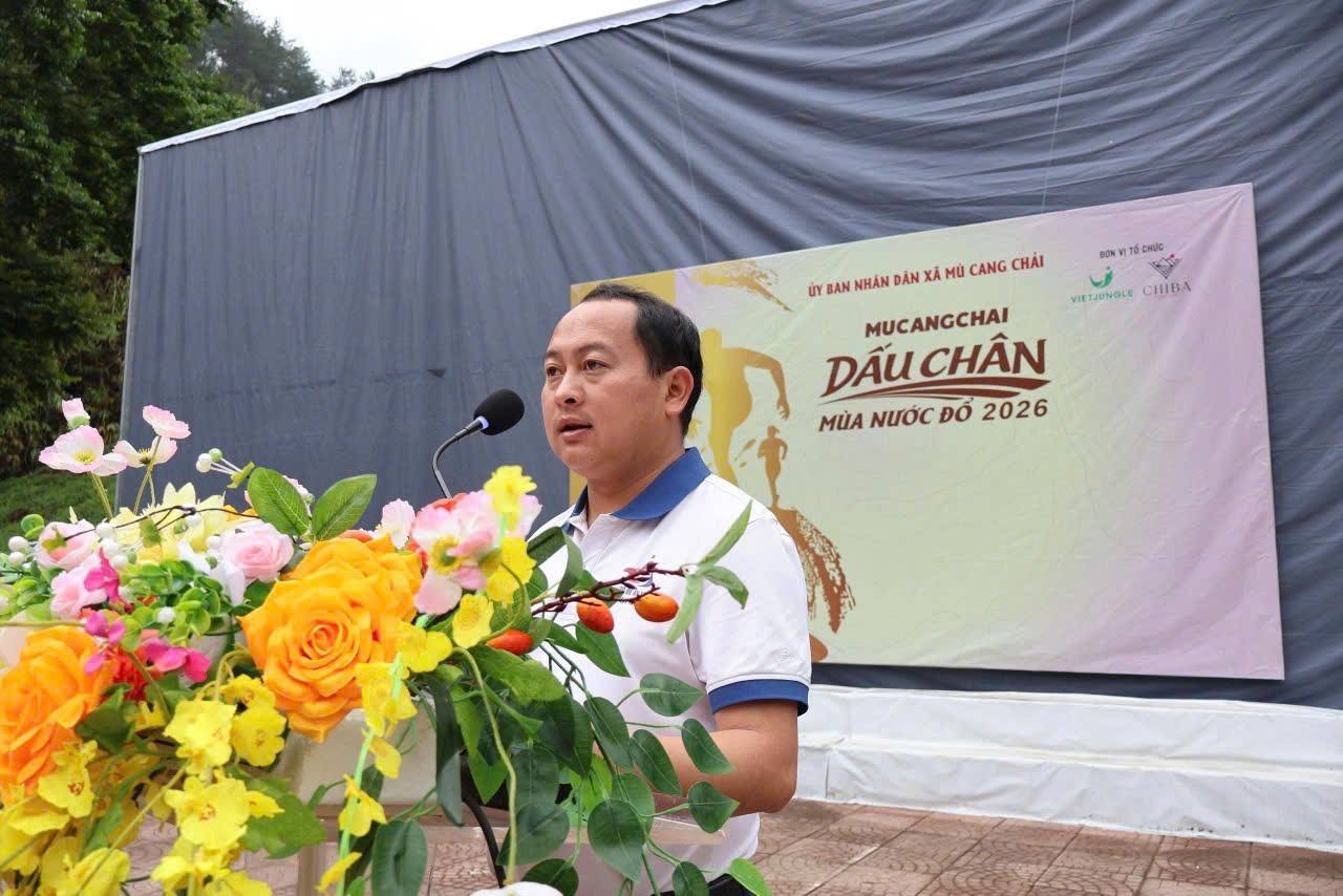 Khai mạc giải leo ruộng bậc thang Mù Cang Chải, hút khách mùa nước đổ 2026