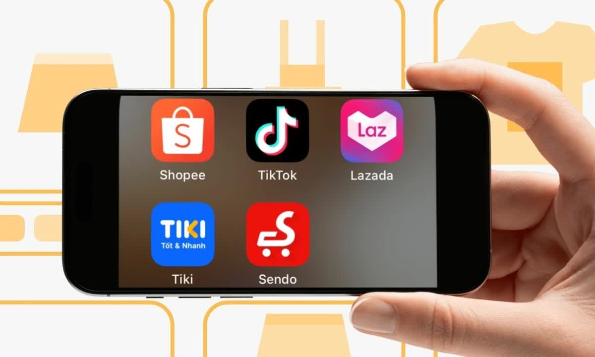 Chi tiêu gần 1.700 tỉ đồng/ngày trên Shopee, TikTok Shop, Lazada, Tiki: Thương mại điện tử tăng nóng nhưng lộ dấu hiệu “hạ nhiệt”