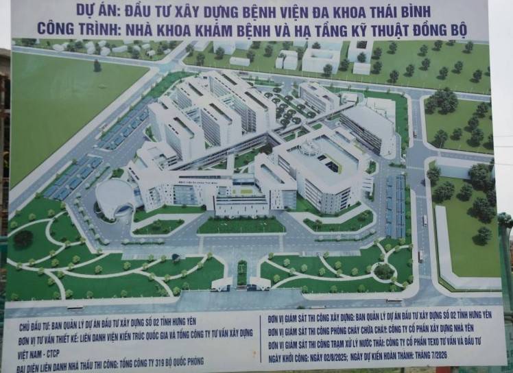 Dự án Bệnh viện Đa khoa  Thái Bình 1.200 giường: Từ "Di sản" dang dở đến hành trình tái sinh hiện đại