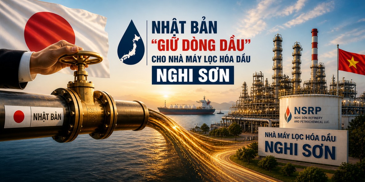 Ý nghĩa đằng sau việc Nhật Bản cung ứng dầu thô cho Nhà máy Lọc hóa dầu Nghi Sơn