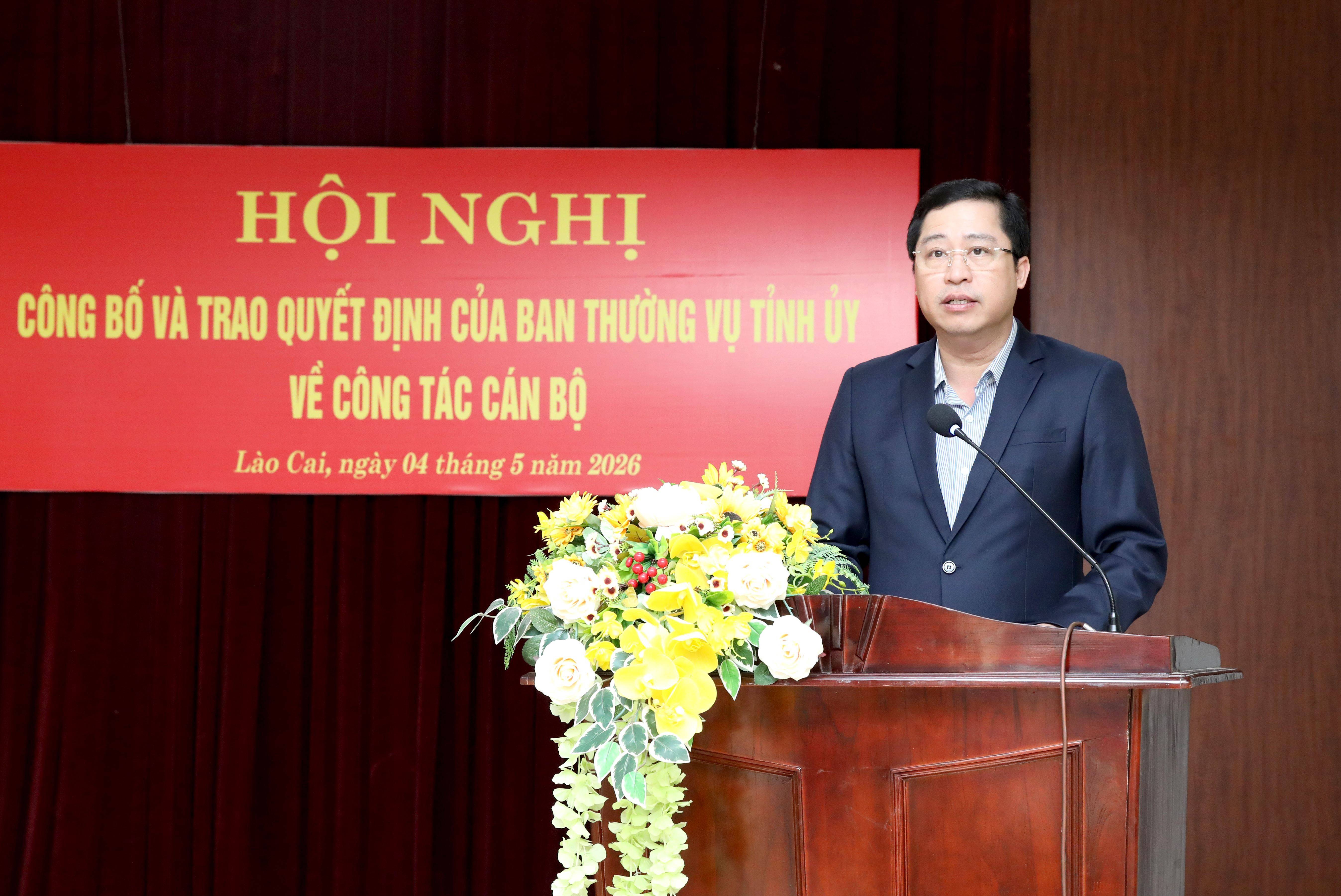 Tỉnh ủy Lào Cai điều động ông Phan Đăng Toàn giữ chức Trưởng Ban Nội chính Tỉnh ủy 2026