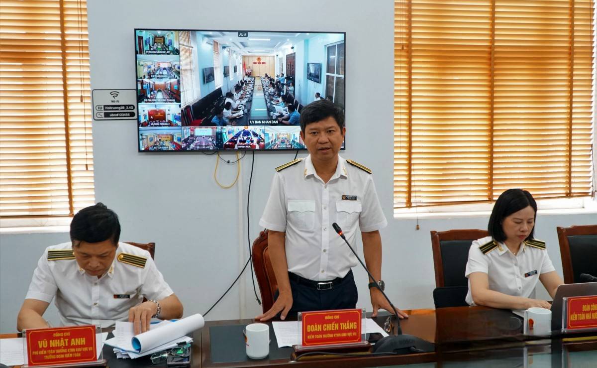Điện Biên công bố quyết định kiểm toán ngân sách địa phương 2025