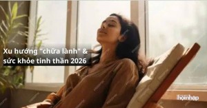 Xu hướng "chữa lành" và sức khỏe tinh thần năm 2026