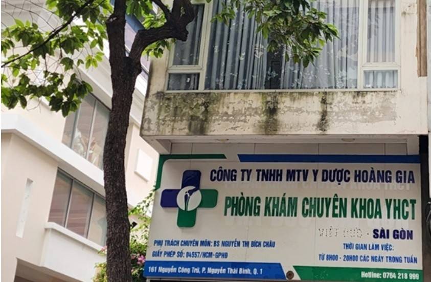 Công ty TNHH MTV Y dược Hoàng Gia vừa bị Thanh tra Sở Y tế TP. HCM phát hiện hàng loạt vi phạm.
