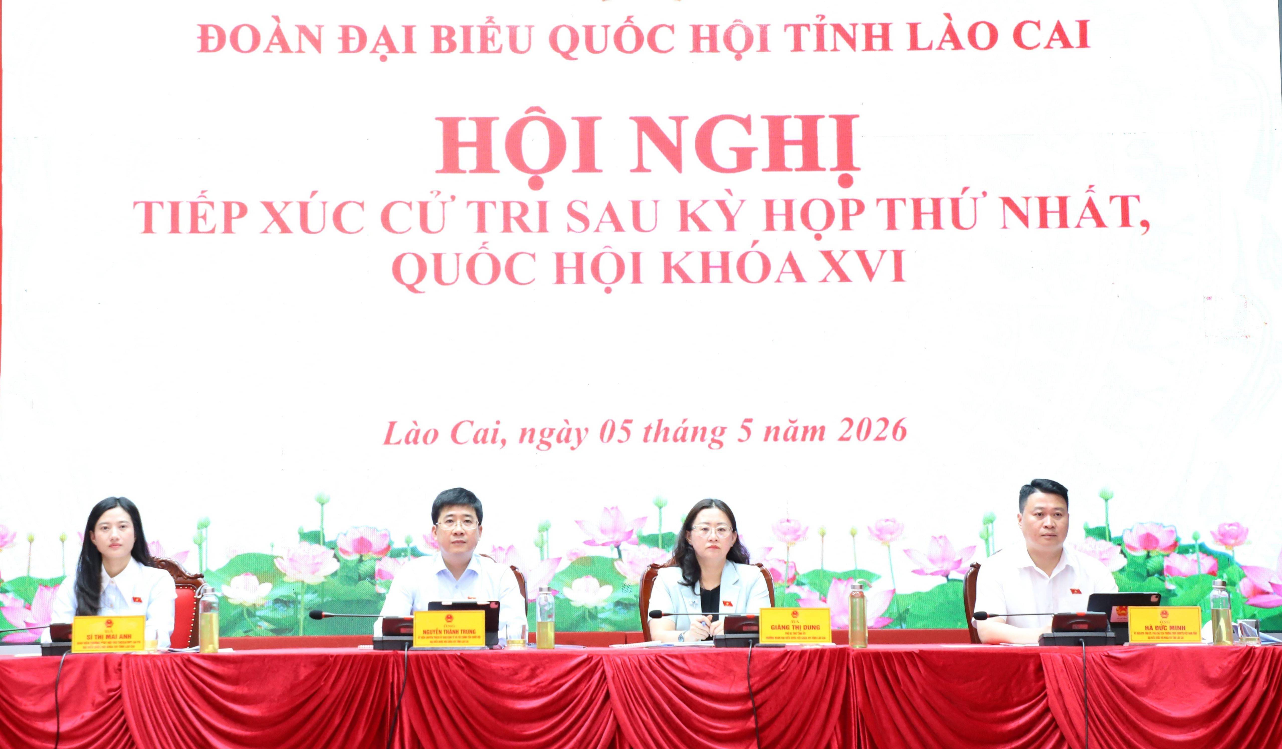 Từ phụ cấp đến cơ chế cửa khẩu: Cử tri phía Bắc Lào Cai kiến nghị nhiều vấn đề