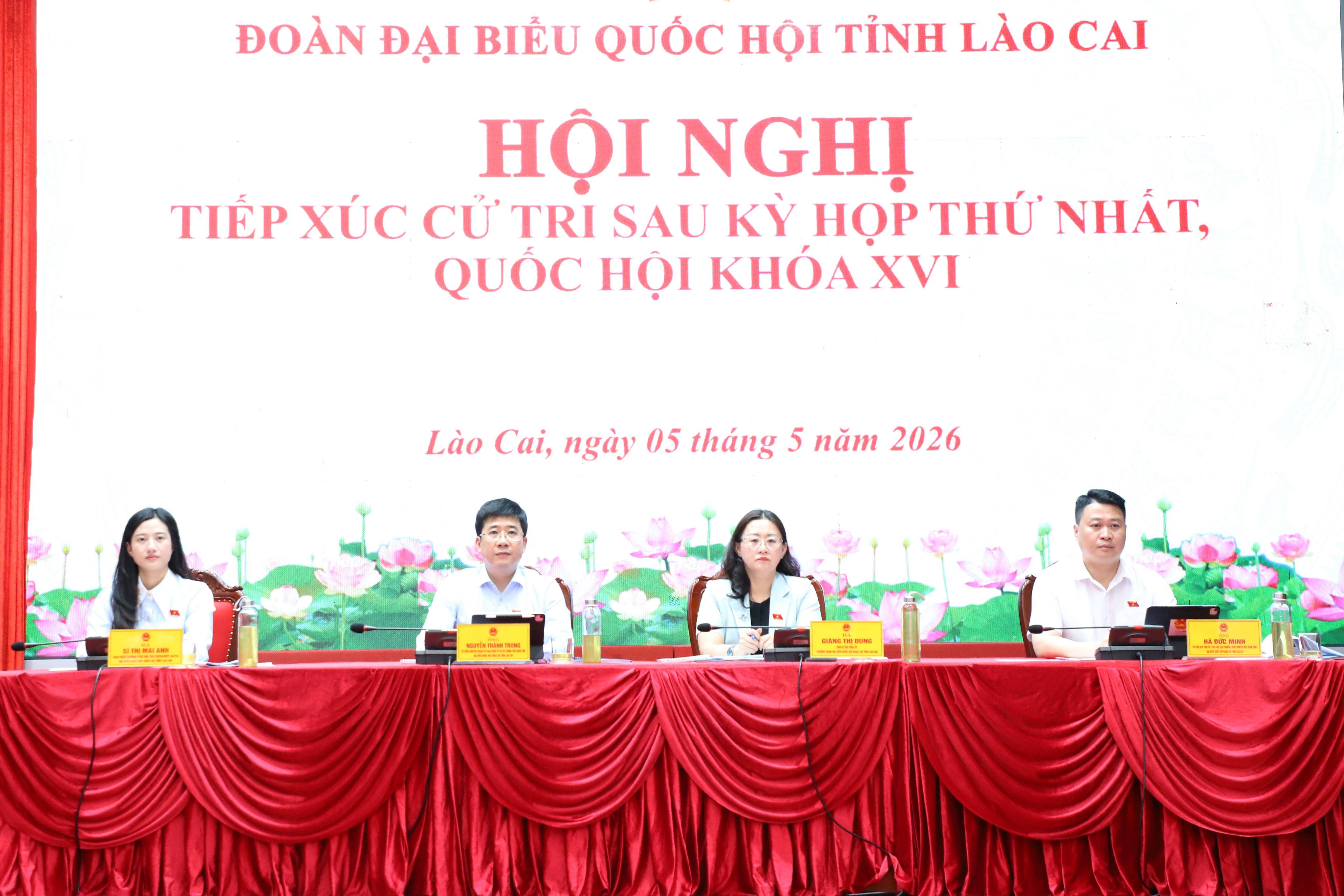 Từ phụ cấp đến cơ chế cửa khẩu: Cử tri phía Bắc Lào Cai kiến nghị nhiều vấn đề