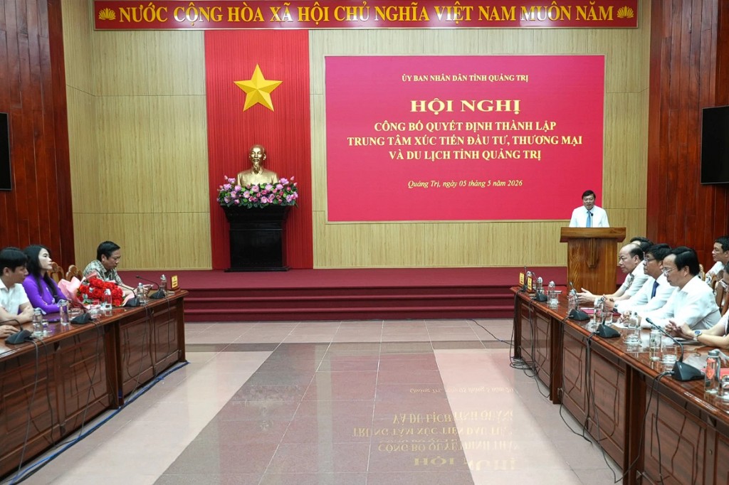 Quảng Trị thành lập Trung tâm Xúc tiến đầu tư, thương mại và du lịch