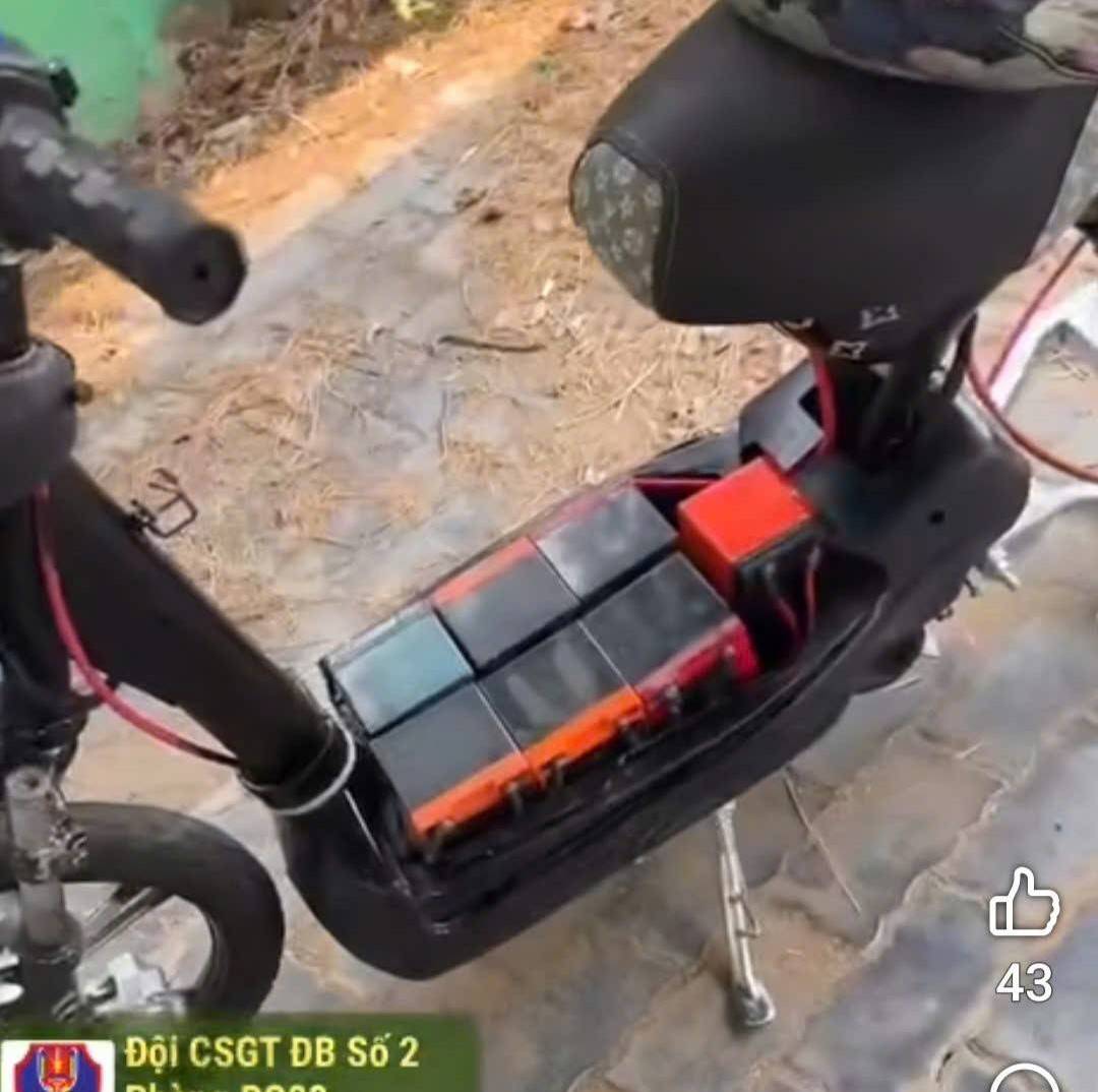 Quảng Ngãi siết chặt quản lý xe mô tô, xe máy điện "độ, chế"