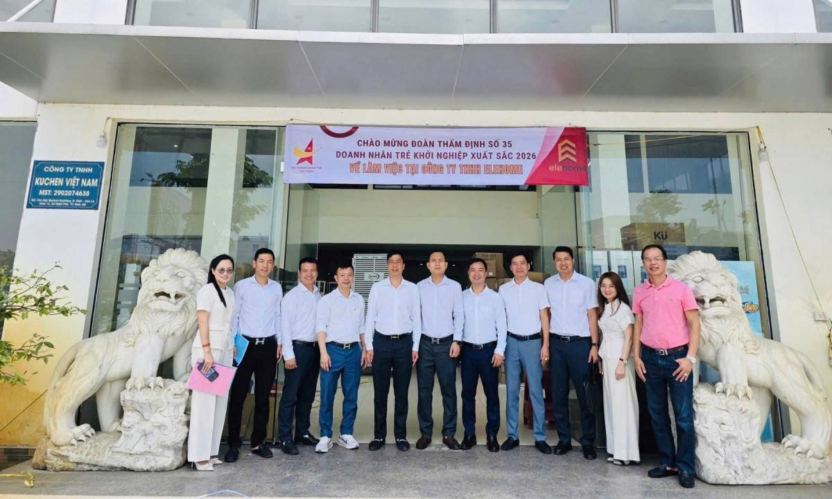 Thẩm định ứng viên, bình chọn doanh nhân trẻ khởi nghiệp xuất sắc năm 2026