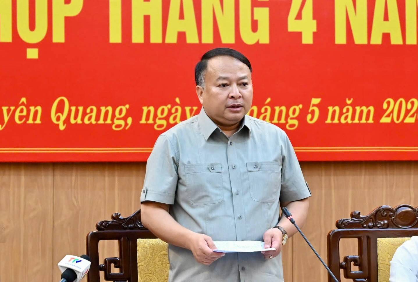 Tuyên Quang đẩy nhanh giải ngân đầu tư công, thúc tăng trưởng kinh tế - xã hội