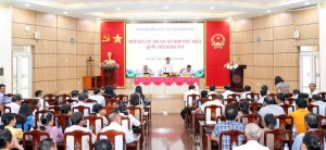 Đoàn đại biểu Quốc hội tỉnh Khánh Hòa tiếp xúc cử tri phường Bắc Nha Trang và khu vực Ninh Hòa