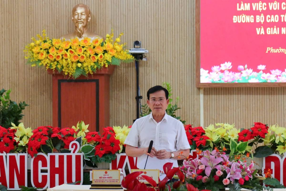 Lâm Đồng: Thúc đẩy giải ngân hai dự án cao tốc trọng điểm 