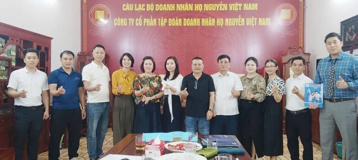 Câu lạc bộ Doanh nhân họ Nguyễn Việt Nam kết nối giao thương tại Bắc Ninh