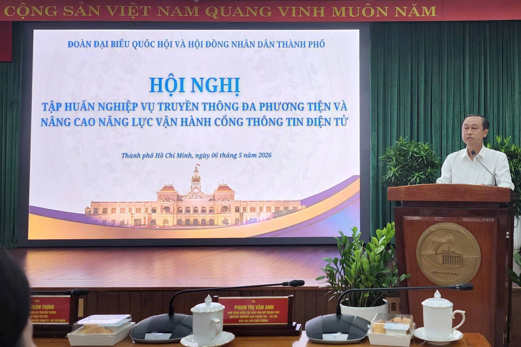 Thành phố Hồ Chí Minh nâng cao năng lực truyền thông số cho đội ngũ cơ sở