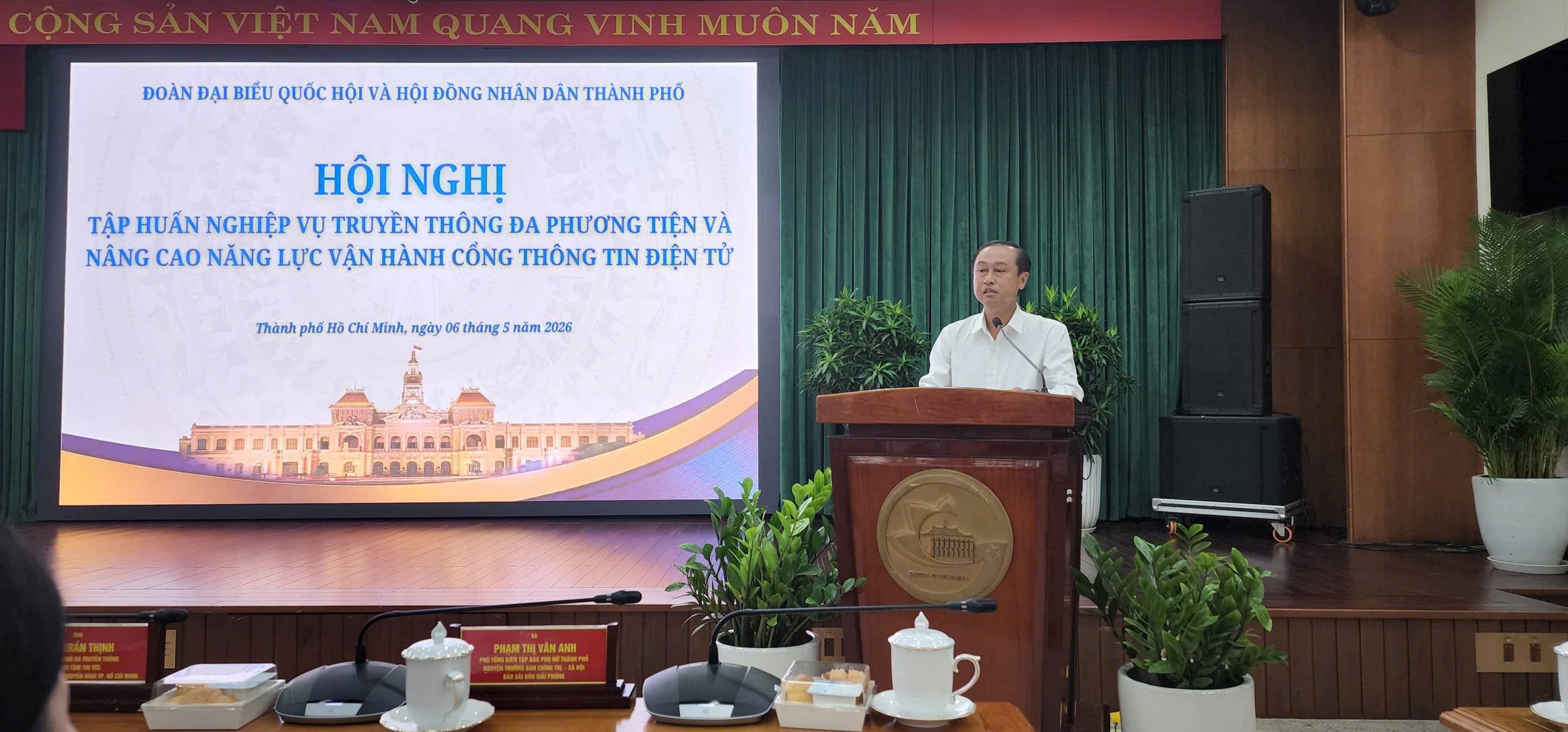 Thành phố Hồ Chí Minh nâng cao năng lực truyền thông số cho đội ngũ cơ sở