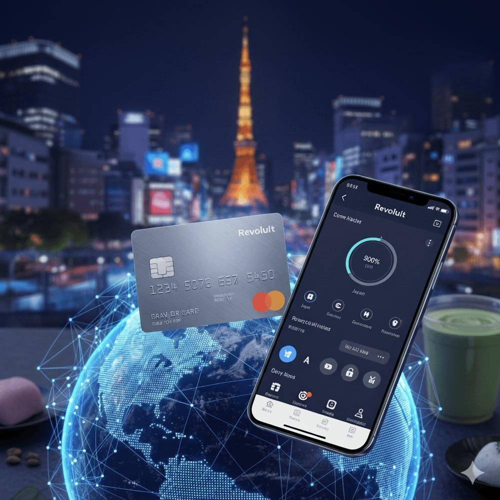 Ứng dụng Revolut và thẻ thanh toán toàn cầu minh họa cho mô hình “ngân hàng không biên giới” – nơi người dùng có thể quản lý, chi tiêu và giao dịch tài chính xuyên quốc gia chỉ trên một nền tảng số.