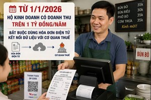 Bãi bỏ thuế khoán: Bốn nhóm hộ kinh doanh - bốn cách tính thuế hoàn toàn khác từ năm 2026