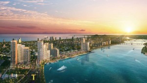 “Ngũ cảnh phồn vinh” từ tòa tháp căn hộ Sun Group sát sông Hàn Đà Nẵng