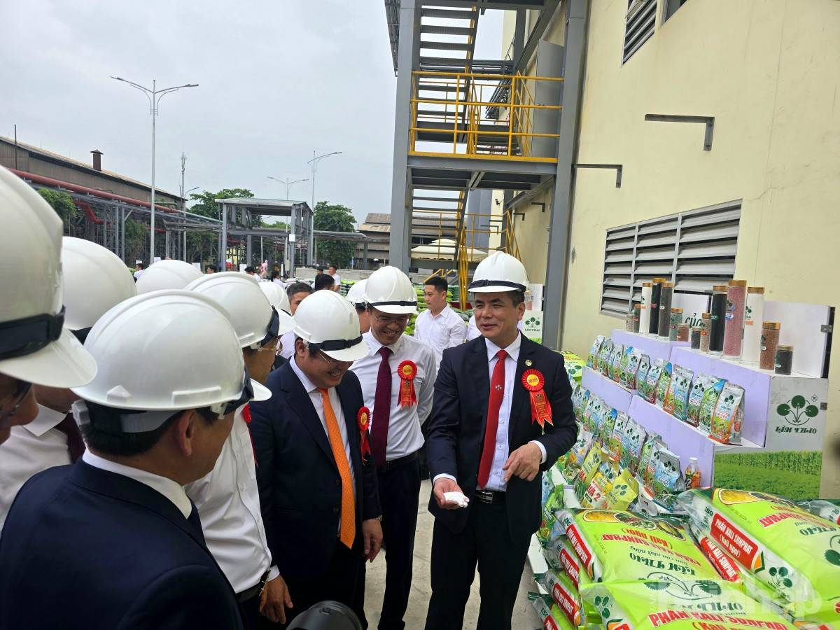 Supe Lâm Thao khánh thành dây chuyền SOP 20.000 tấn/năm