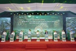 Lào Cai khởi công cụm công nghiệp sinh thái đầu tiên, vốn đầu tư 860 tỷ đồng