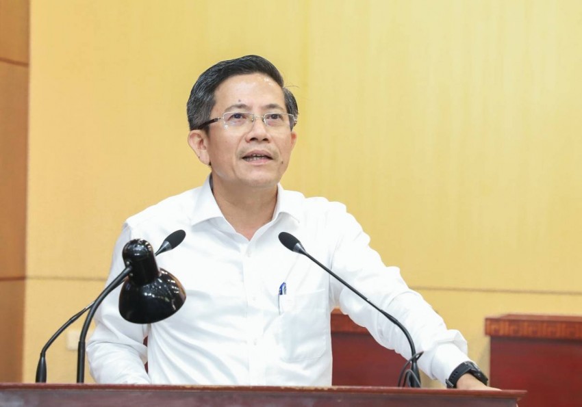 Phó Chủ tịch UBND thành phố Trần Nam Hưng phát biểu tại Hội nghị