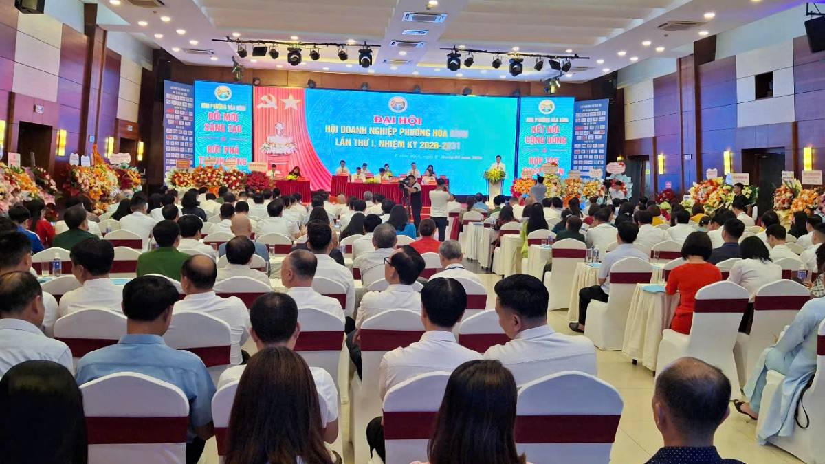 Hội Doanh nghiệp phường Hòa Bình,Đàm Anh Kỳ,Đại hội Hội Doanh nghiệp,doanh nhân Hòa Bình,Ban Chấp hành Hội Doanh nghiệp