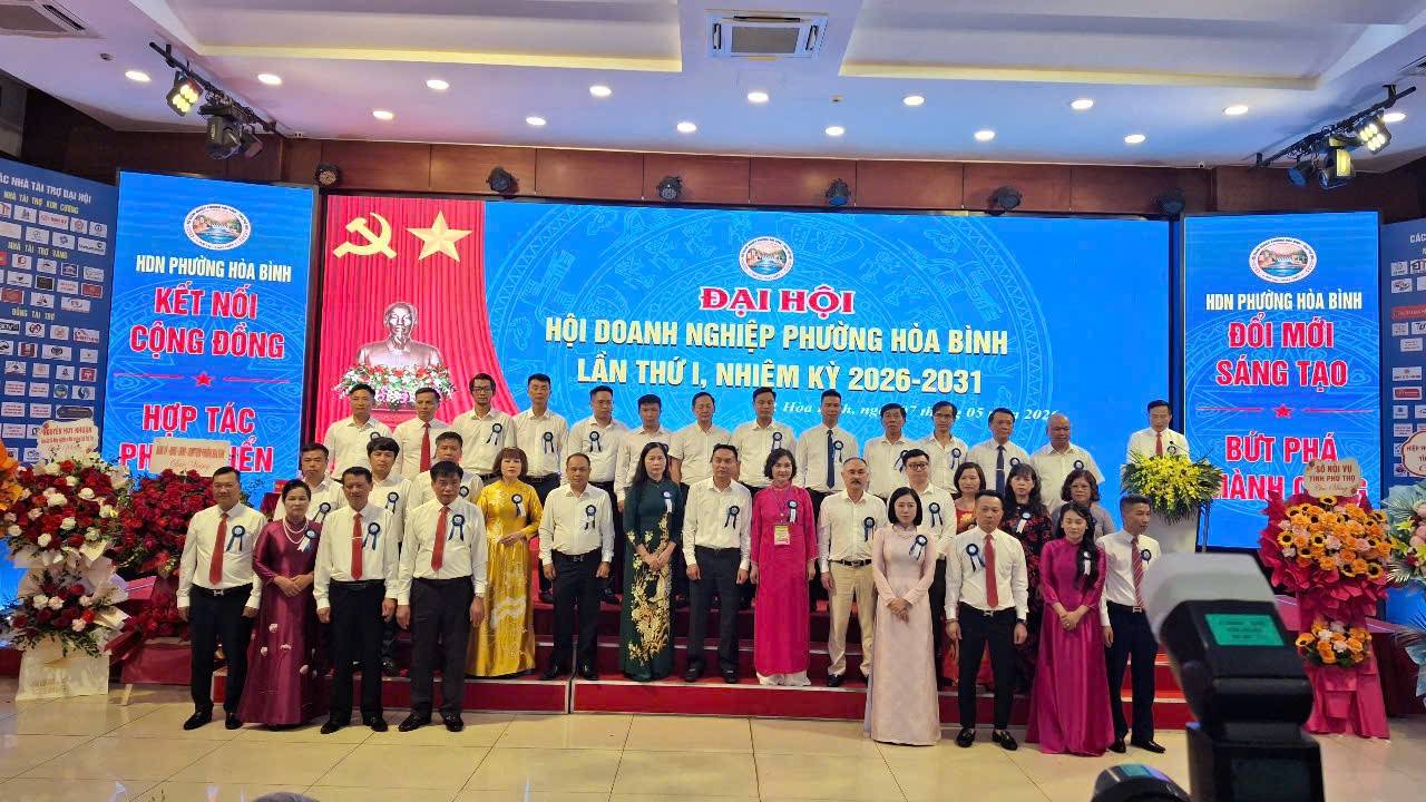 Doanh nhân Đàm Anh Kỳ làm Chủ tịch Hội Doanh nghiệp phường Hòa Bình