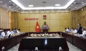 Bộ Công thương làm việc với Nghệ An về các dự án năng lượng trong Quy hoạch điện VIII điều chỉnh trên địa bàn tỉnh