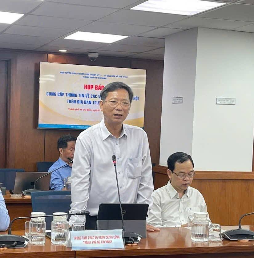 ông Trần Quang Thái - Phó Giám đốc Trung tâm Phục vụ hành chính công TP. Hồ Chí Minh