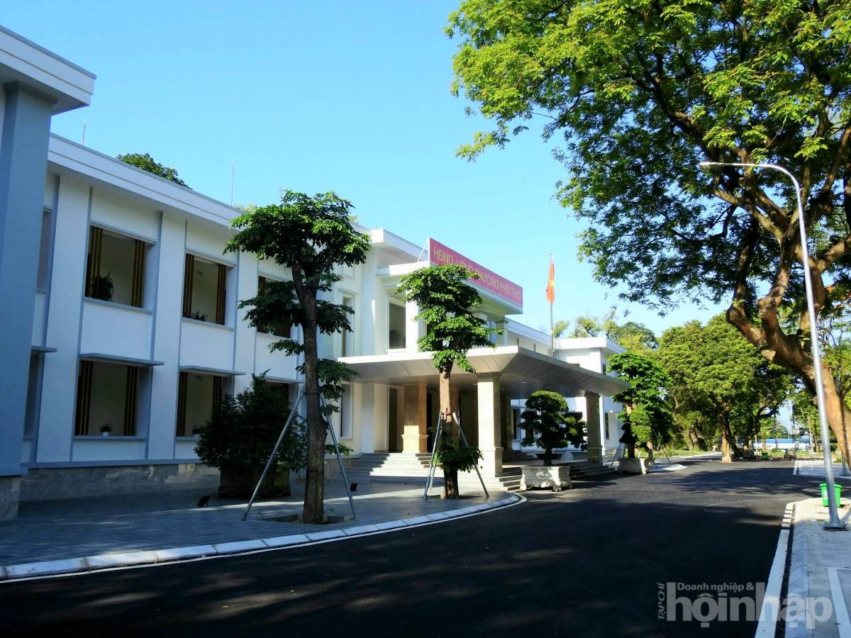 Phường Phú Thọ hoàn thiện cải tạo trụ sở hơn 14,5 tỷ đồng