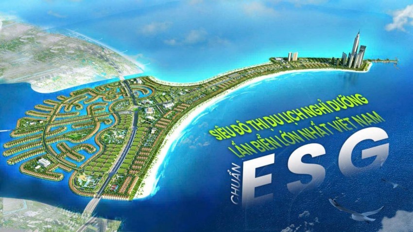 Một trong những dự án tiêu biểu là Vinhomes Paradise Cần giờ (TP.HCM) với quy mô gần 3 nghìn ha, tổng vốn đầu tư hơn 10 tỷ USD. Dự án được định hướng trở thành đại đô thị lấn biển có quy mô lớn nhất tại khu vực phía Nam.