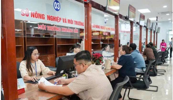 Khu vực tiép nhận hồ sơ thủ tucj hành chính