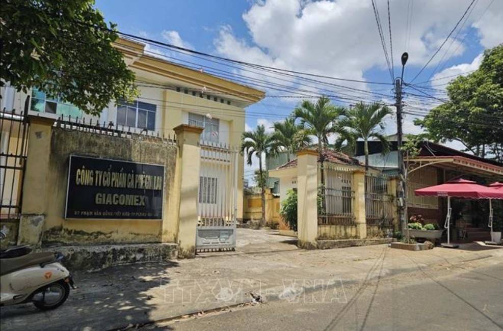 Trụ sở Công ty Cổ phần cà phê Gia Lai. 