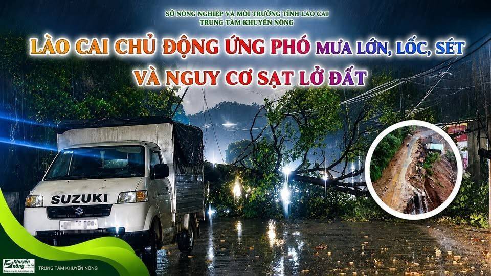 Chủ tịch UBND tỉnh Lào Cai hỏa tốc chỉ đạo khắc phục hậu quả mưa lớn, dông lốc diện rộng
