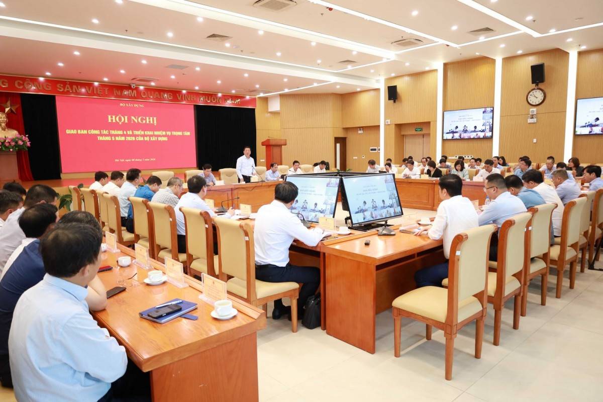 Bộ Xây dựng tăng tốc tạo lực đẩy cho tăng trưởng quý II/2026