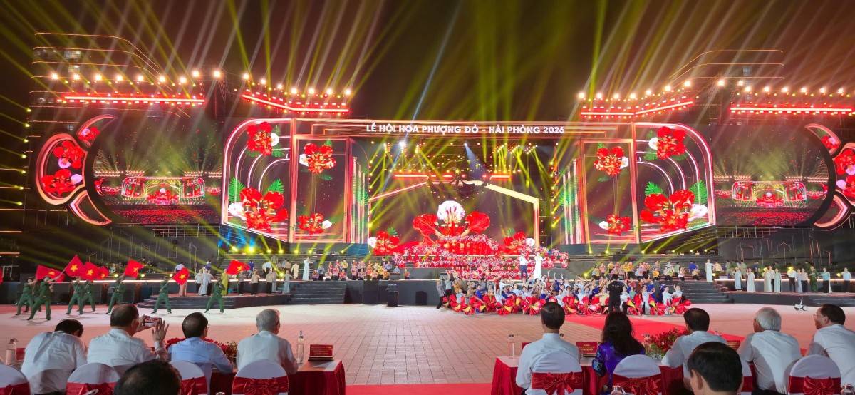 Lễ hội Hoa Phượng Đỏ 2026: Hải Phòng viết tiếp bản anh hùng ca thời đại mới