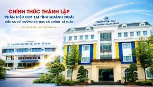 Thành lập Phân hiệu Trường Đại học Tài chính - Marketing tại Quảng Ngãi