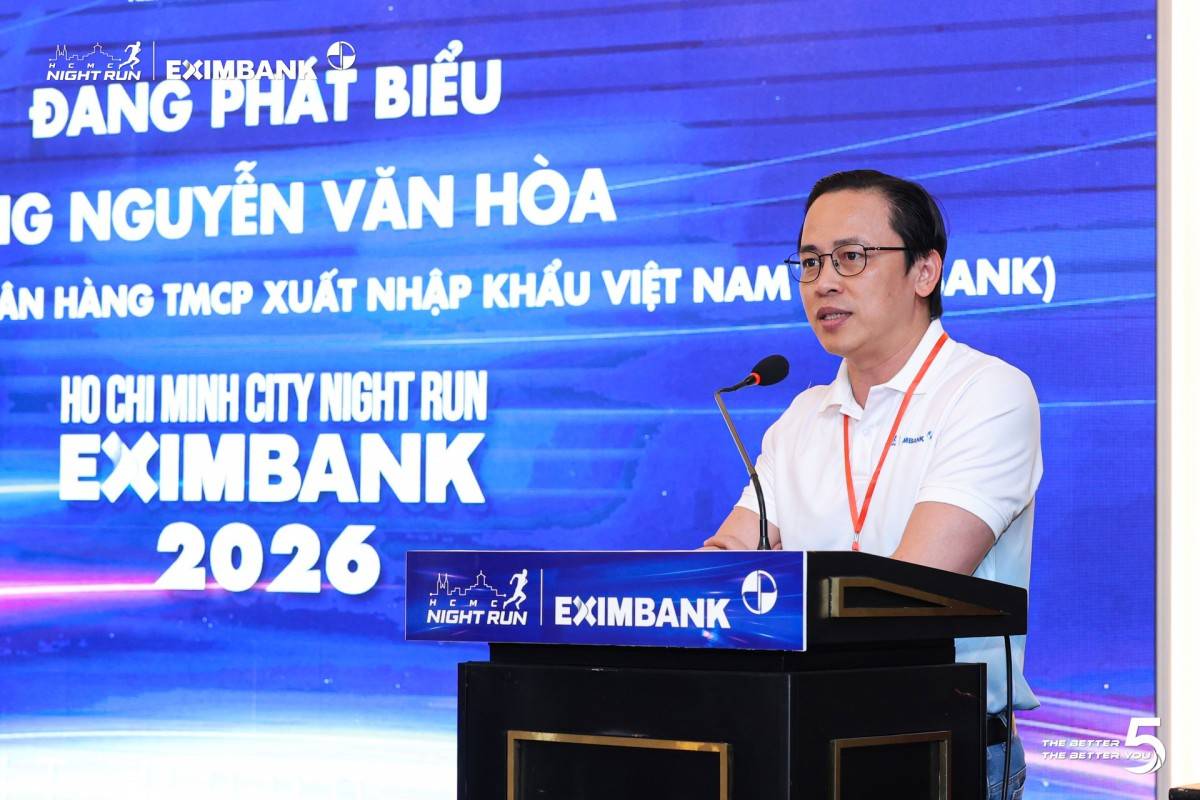 Hơn 1.000 cán bộ nhân viên, khách hàng và đối tác của Eximbank tham gia Giải chạy đêm Thành phố Hồ Chí Minh Eximbank lần thứ 5 năm 2026