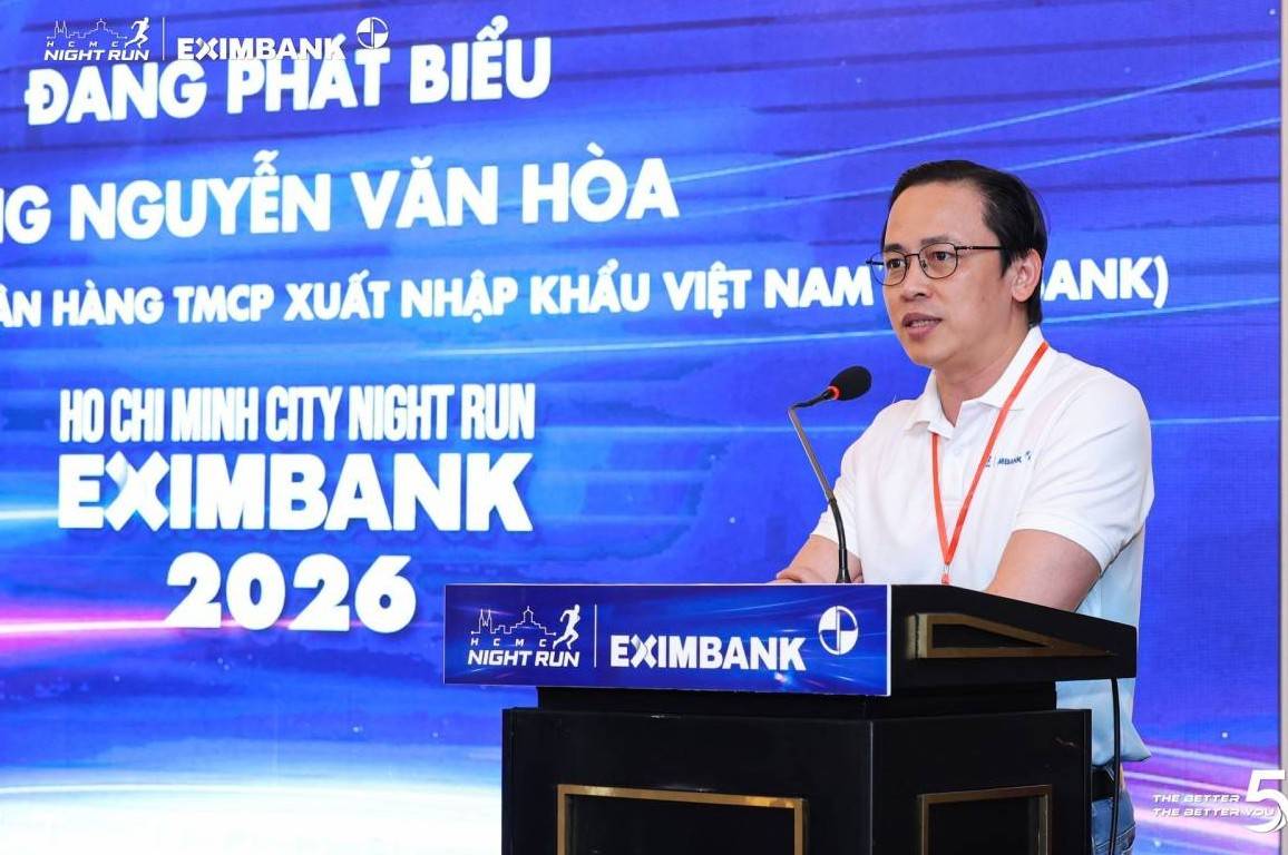 Hơn 1.000 cán bộ nhân viên, khách hàng và đối tác của Eximbank tham gia Giải chạy đêm Thành phố Hồ Chí Minh Eximbank lần thứ 5 năm 2026
