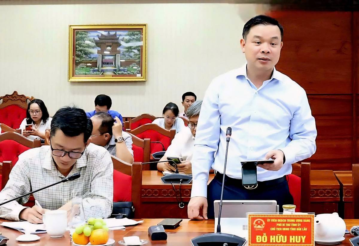  Ông Đỗ Hữu Huy, Ủy viên dự khuyết Trung ương Đảng, Phó Bí thư Tỉnh ủy, Chủ tịch UBND tỉnh Đắk Lắk đánh giá cao những lĩnh vực VIFC-DN mong muốn hợp tác, hỗ trợ cho tỉnh.