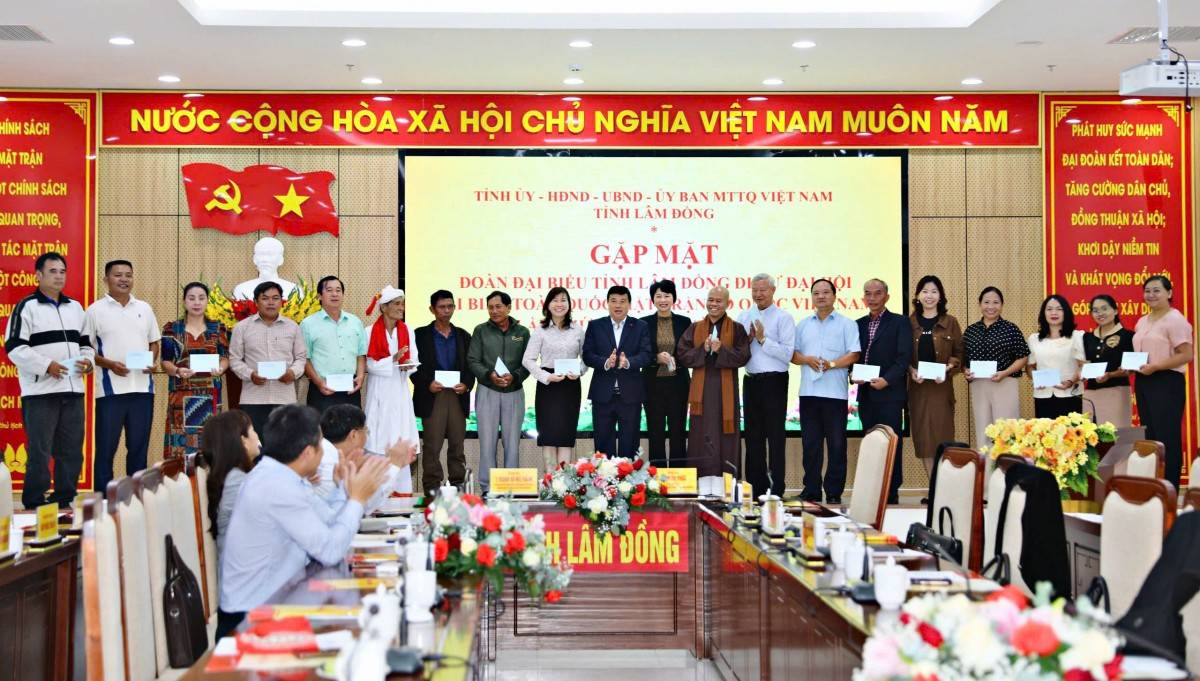 Lâm Đồng phát huy sức mạnh đại đoàn kết trong giai đoạn phát triển mới