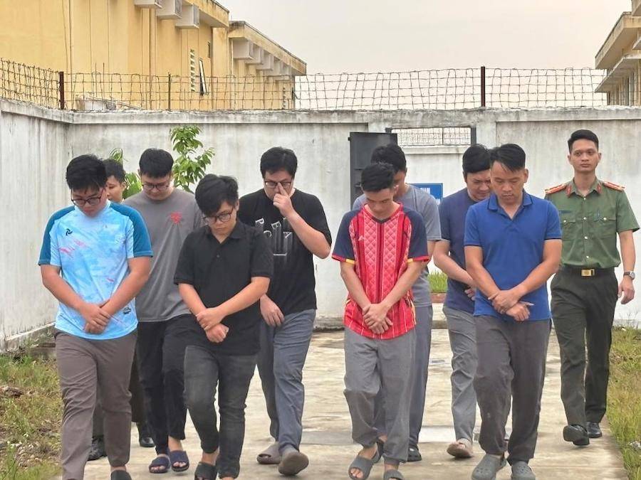 đường dây rửa tiền, tổ chức đánh bạc và lừa đảo xuyên biên giới với quy mô đặc biệt lớn